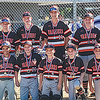 TRENTON 12 U BASEBALL TEAM front row L-R: Mehki Smith, Kaeden Tobin, Brady Twenhafel,
Hayden Melone and Lucas Harriss. Back row L-R: Coach Ron Peterson, Layne Hays, Matthew
Potthast, Gavin Rahm, Ayden Peterson, Bryce Haar and Coach Mike Harriss Not pictured: Spencer
Kuhn and Coaches Jarrod Tobin and Pete Melone. Through fundraising efforts and generous
donations from business sponsors in our community, we were able to play a full season of baseball.
The team was able to give back by helping sponsor the Clinton County Snackpack Program
at our local schools. Teaching the boys the game of baseball, but also to be generous in our communities
is important.