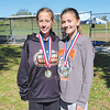 Cora Hill and Brooklyn McAllister
BROOKLYN PLACED 3RD at the Cross Country Conference
meet and Cora Hill placed 5th. Wesclin girls placed third.